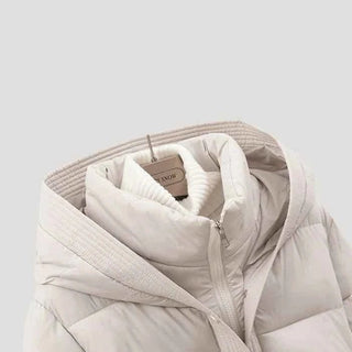 Winterjacke Mit Gürtel - Cecile LavelleSchwarz