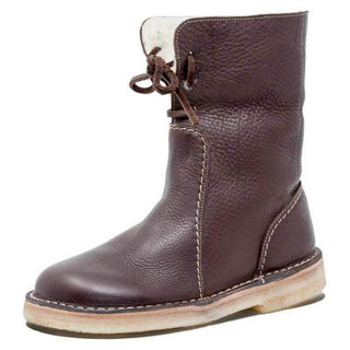 Winterstiefel Damen Wasserdicht in Dunkelbraun