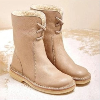 Winterstiefel Damen Wasserdicht in Beige