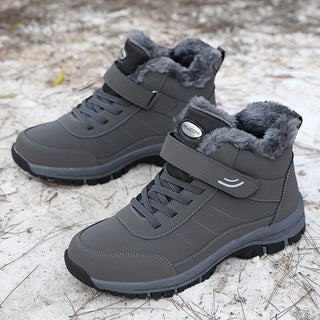 Winterstiefel Damen Gefüttert in Grau