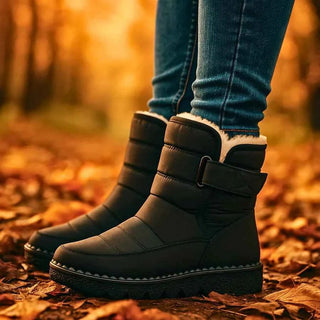 Winterstiefel Damen Gefüttert - Cecile LavelleSchwarz