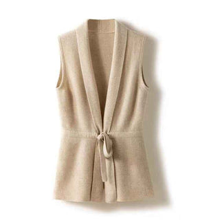 Woll - Weste Damen - Cecile LavelleKhaki