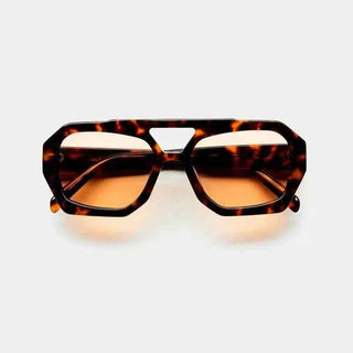 Mila – Oversized Sonnenbrille mit eckigem Acetatrahmen und Farbverlauf-Gläsern