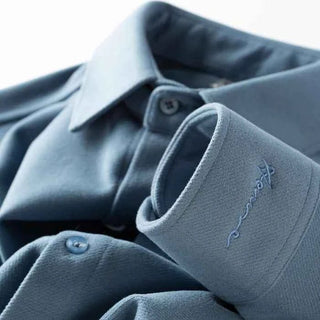 Zeitloses Dresshemd - Cecile LavelleHellblau