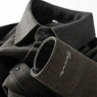 Zeitloses Dresshemd - Cecile LavelleDunkelgrau