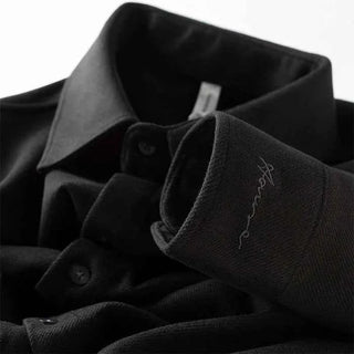 Zeitloses Dresshemd - Cecile LavelleSchwarz