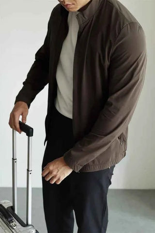 Zip Jacke Herren - Cecile LavelleMarineblau