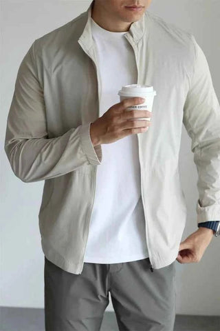 Zip Jacke Herren - Cecile LavelleMarineblau