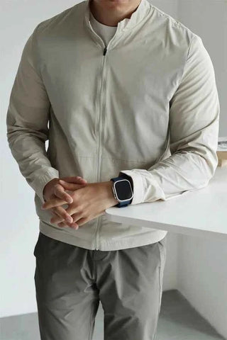 Zip Jacke Herren - Cecile LavelleMarineblau