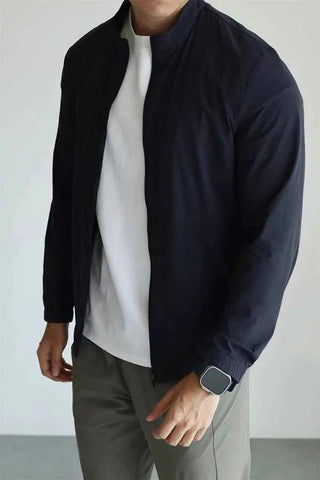 Zip Jacke Herren - Cecile LavelleMarineblau