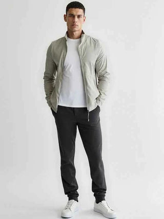 Zip Jacke Herren - Cecile LavelleSteingrau