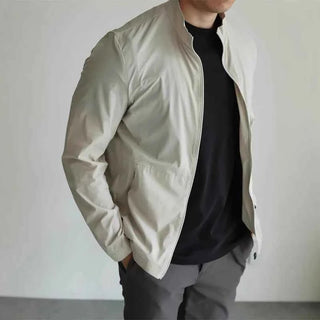 Zip Jacke Herren - Cecile LavelleSteingrau