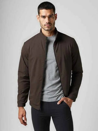 Zip Jacke Herren - Cecile LavelleEspressobraun