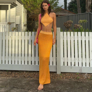 Zweiteiler Set Rock Top - Cecile LavelleOrange