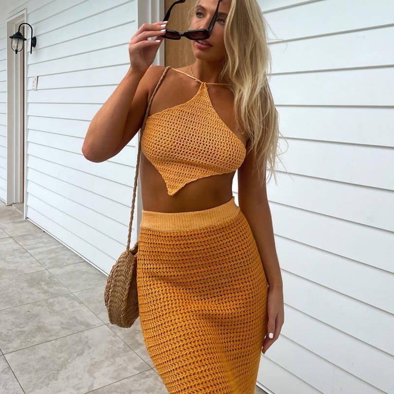 Two-Piece Set Skirt Top